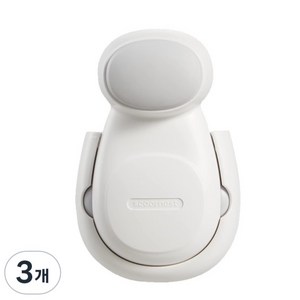 은성 자동회전 도어스토퍼 손끼임 문닫힘 방지, 3개, 그레이