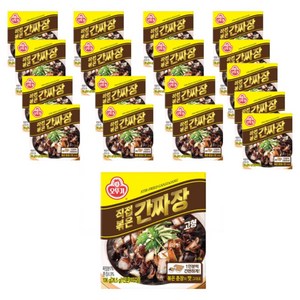 오뚜기 직접볶은간짜장 고형, 106g, 18개