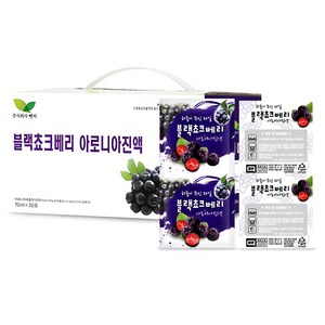 엔씨 블랙초코베리 아로니아 진액, 2.1L, 2박스