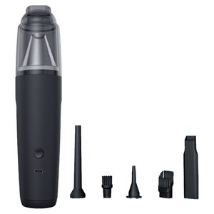 SmartGo 무선 2in1 핸디 청소기 휴대식 청소기 차량 가정 겸용 미니 청소기 흡입 & 에어건 2in1, 블랙