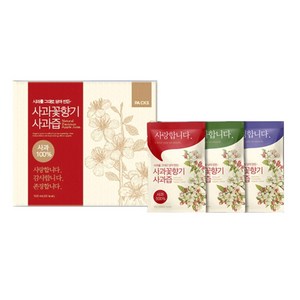 사과꽃향기 사과즙, 100ml, 50개