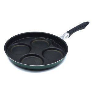 공판다 에그팬 4구 계란팬 멀티팬 김치전 핫케익 후라이팬, 1개, 28cm
