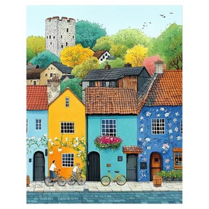 DIY 명화그리기 유화 그림 그리기 아크릴화 30*40cm, 13타입, 1개