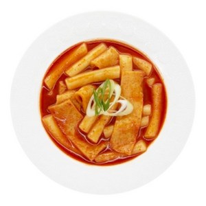 빨강떡볶이 3단계(떡+소스), 1개, 225g