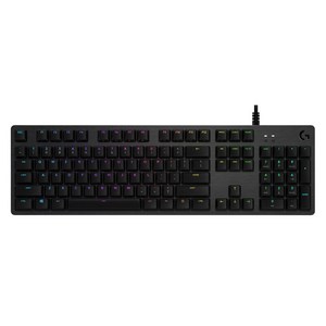 로지텍코리아 정품 G512 기계식 게이밍키보드 GX BLUE 클릭키(청축), 블랙, G512 GX, 청축