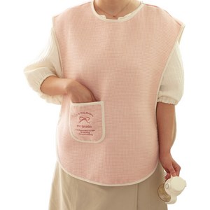 마롤로뜨 프리미엄 엄마 수유 조끼 턱받이 앞치마 가래개 침받이 트림패드, 1개, 1개입, 핑크_프리미엄 수유 앞치마