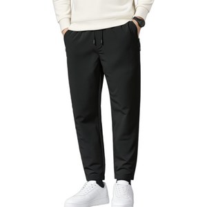 모디트 남성 패딩 바지 겨울 방한 기모 밴딩 트레이닝 팬츠