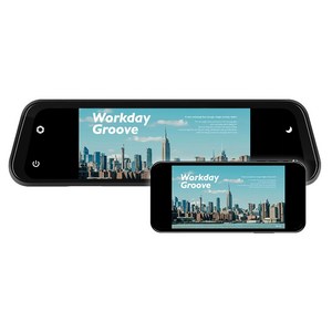 2채널 룸미러 블랙박스 카플레이 안드로이드오토 아이카 S10, S10 실외 와이드 카메라 세트, 128GB 포함