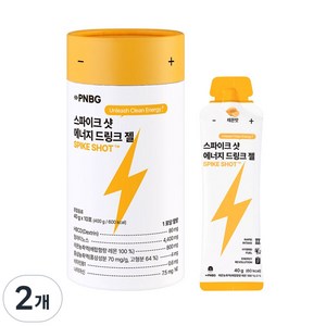 풍년보감 스파이크 샷 에너지젤 10p, 400g, 2개