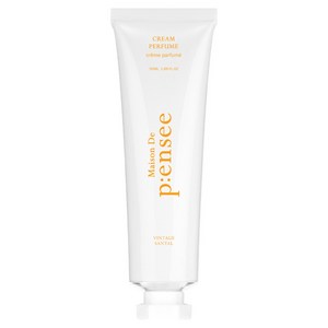 메종 드 펜세 크림 퍼퓸 고체 향수 빈티지 상탈, 2개, 50ml