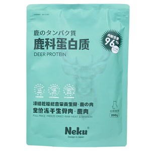 네쿠 동결건조 컴플리트 고양이 사료, 400g, 1개, 사슴