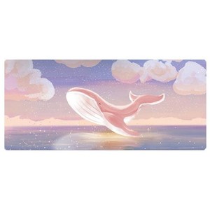 라라공방 감성 게이밍 키보드 장패드 1p, 고래, 1개
