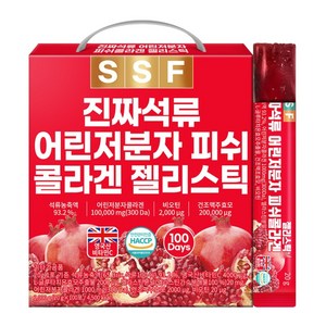 순수식품 석류 저분자 콜라겐 젤리 스틱, 2kg, 1개