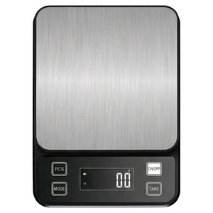 LOFTYLIFE IP67 전신물세척 정밀 주방저울 0.1g 미니 베이킹 이유식 홈카페 다용도 전자저울, Battery 전원 공급, Black, 1kg