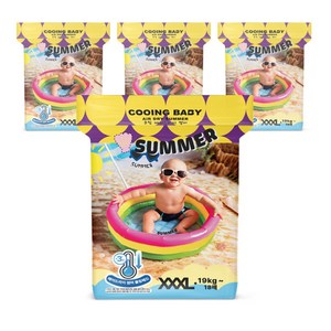 Cooing 에어드라이 썸머 팬티형 기저귀 키즈, 점보형 이상(3XL), 72매