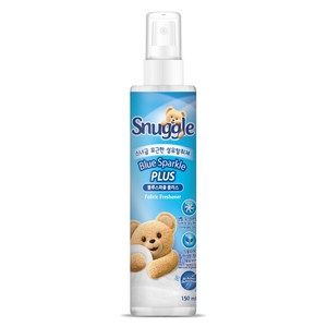 스너글 포근한 섬유탈취제 블루스파클 플러스 본품, 150ml, 2개