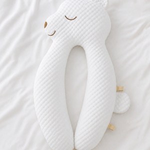 베베곰 옆잠베개, 화이트