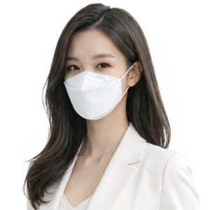이지웰 닥터크루 국산 3D입체형 KF94 대형마스크, 화이트, 2개, 50개입