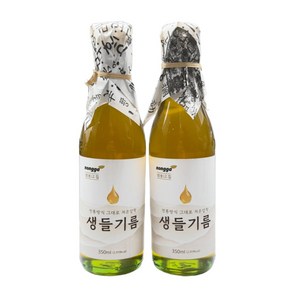 농가식품 생고:집 저온압착 생들기름, 2개, 350ml
