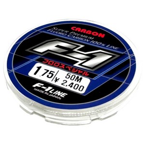 에프원 F1 후로로 카본 목줄 100% 낚시줄 바다목줄, 0.8호, 1개, 투명
