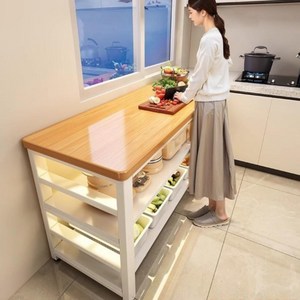 보코토 업그레이드 주방 수납장 하중 250kg 3단 렌지대 튼튼한 테이블 수납, 화이트