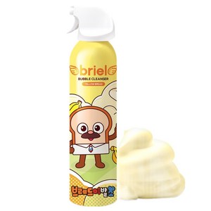 디보트브리엘 옐로우 브레드 버블 바클렌저 바나나향, 200ml, 1개