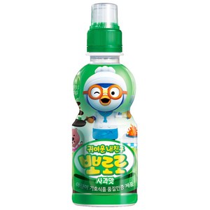 팔도 뽀로로 사과맛 어린이음료 235ml, 24개