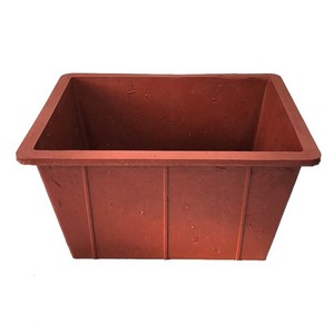 사각다라 사각화분 고무다라 고무대야, 빨강
