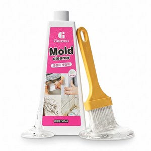 Gaayou 오염 세정제 욕실 바르는 실리콘 젤 화장실/ 벽/ 바닥/ 타일/ 틈새/ 드럼 세탁기, 1개, 500ml