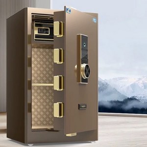 PYHO [방화/방수] 가정용 안전 금고 현금 귀중품 보관! 지진에도 안심!, 60cm골드