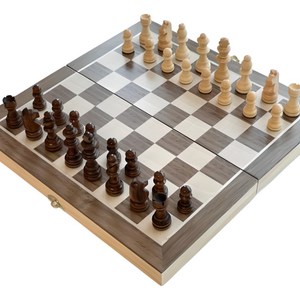 접이식 고급원목자석체스게임 소형 대형 캠핑용 한글설명서포함 CHESS게임, 1개
