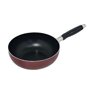 경량 6중코팅 업소용 식당용 가벼운 궁중팬 웍 튀김팬, 1개, 24cm