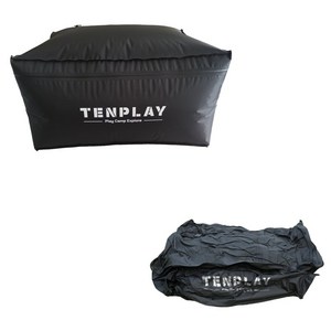TENPLAY 에어텐트 압축가방 방수 컴프레션백 [30%공간절약] 대용량 캠핑 수납백, 1개, 1단, BLACK