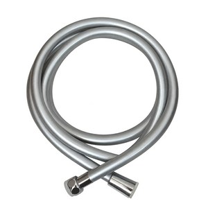 살림lab PVC 샤워호스 2M 실버 물때방지 꼬임방지 욕실용 가정용 샤워기줄