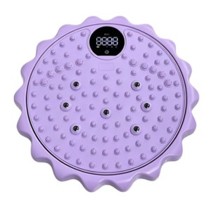 벨살 발지압 스텝퍼 360도 트위스트 운동기구 2IN1, 1개, 퍼플