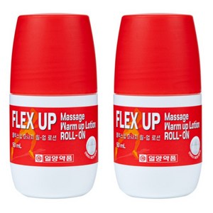 일양약품 플렉스업 웜업 로션 50ml x2, 1개, 2개입