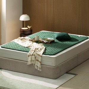 꾸망 탄소매트 전기요 GMES-104, 딥그린, 더블(135 x 180 cm)