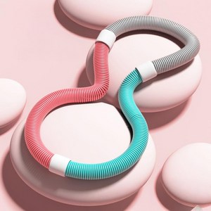 조아홈 홈트 부드러운 스프링 훌라후프, 1개, 혼합, 1kg