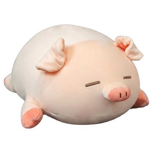 KC인증 옥그라미 안고자는 돼지인형 애착 쿠션, 40cm, 졸린돼지, 졸린돼지, 1개