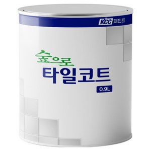 kcc 정품 4평형용 6평형용 주방 욕실 화장실 타일코트 유광, 1개, 900ml, 4평형 (백색2개) 도구