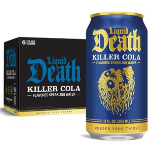 리퀴드데스 킬러 콜라향 스파클링 워터, 12개, 355ml
