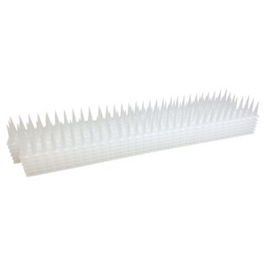펀엔베이비 비둘기퇴치 버드스파이크, 4x43cm 화이트, 12개