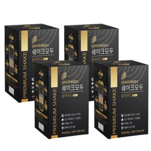 쉐이크모두 국산 블랙푸드 (30g x 14포) 서리태 식사대용 선식, 30g, 56개