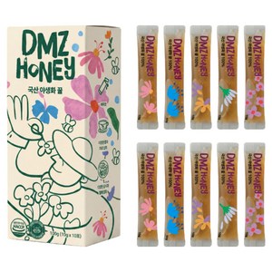베리트팜 DMZ 국산 야생화 꿀스틱, 60개, 10g