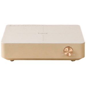 더볼트랩 파스텔 사각 1구 인덕션 레인지 1200W 6단계, 일반형, 아이보리