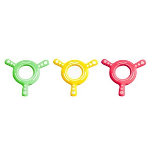 이숍 돌아오는 부메랑 3P 안전한 EVA 쿠션 부메랑, 그린+옐로우+레드, 1세트
