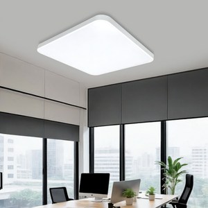 WHAREIDI LED 슬림 시스템 방등 60W DC타입 플리커프리, 주광색