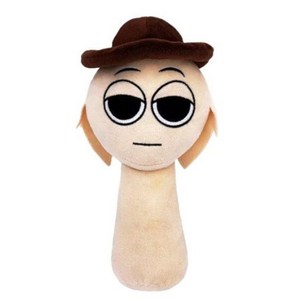 스프런키 Sprunki 캐릭터 피규어 봉제 애착 인형 선물, 1개, 02_터너, 25cm
