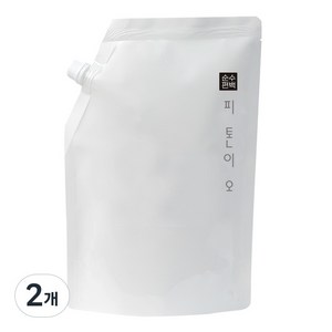 피톤이오 피톤치드 편백수 원액, 2개, 2L