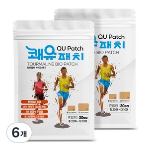 쾌유패치 근육 관절 통증 혼합형, 6개, 30매